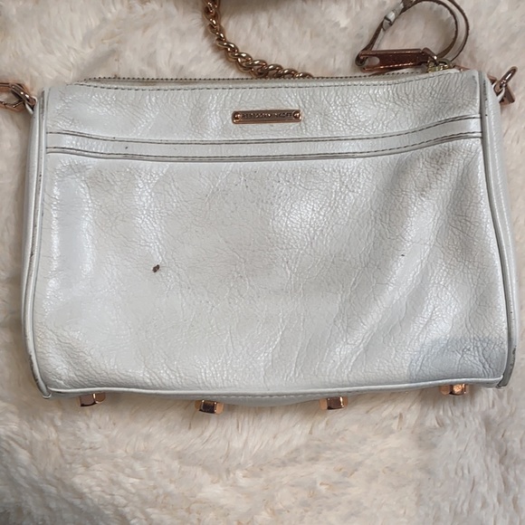 Rebecca minkoff small white leather cross body - Picture 3 of 6